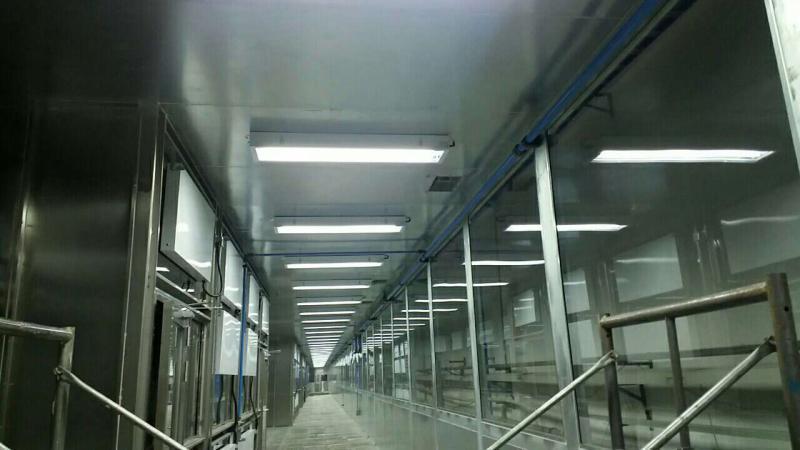 绵阳某汽车零部件公司压缩空气管道安装现场